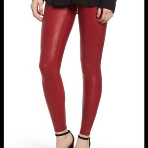 Spanx faux leather leggings